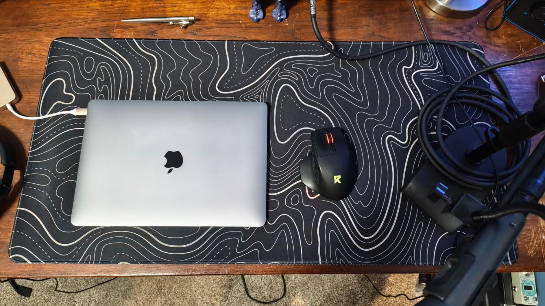 Large Gaming Mouse Pad, Waterproof Extra Large Mousepad with Stitched Edges customer photo 2