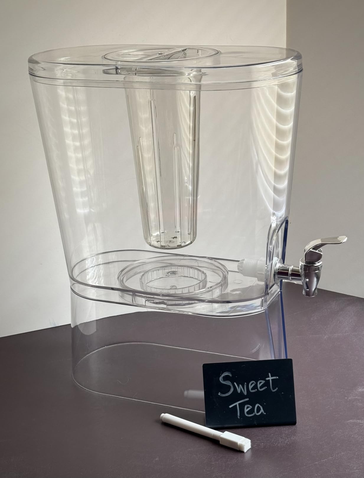 Lifewit 2 Gal Drink Dispenser with Leak-Proof Spigot & Fruit Infuser, 2 Pcs customer photo 2