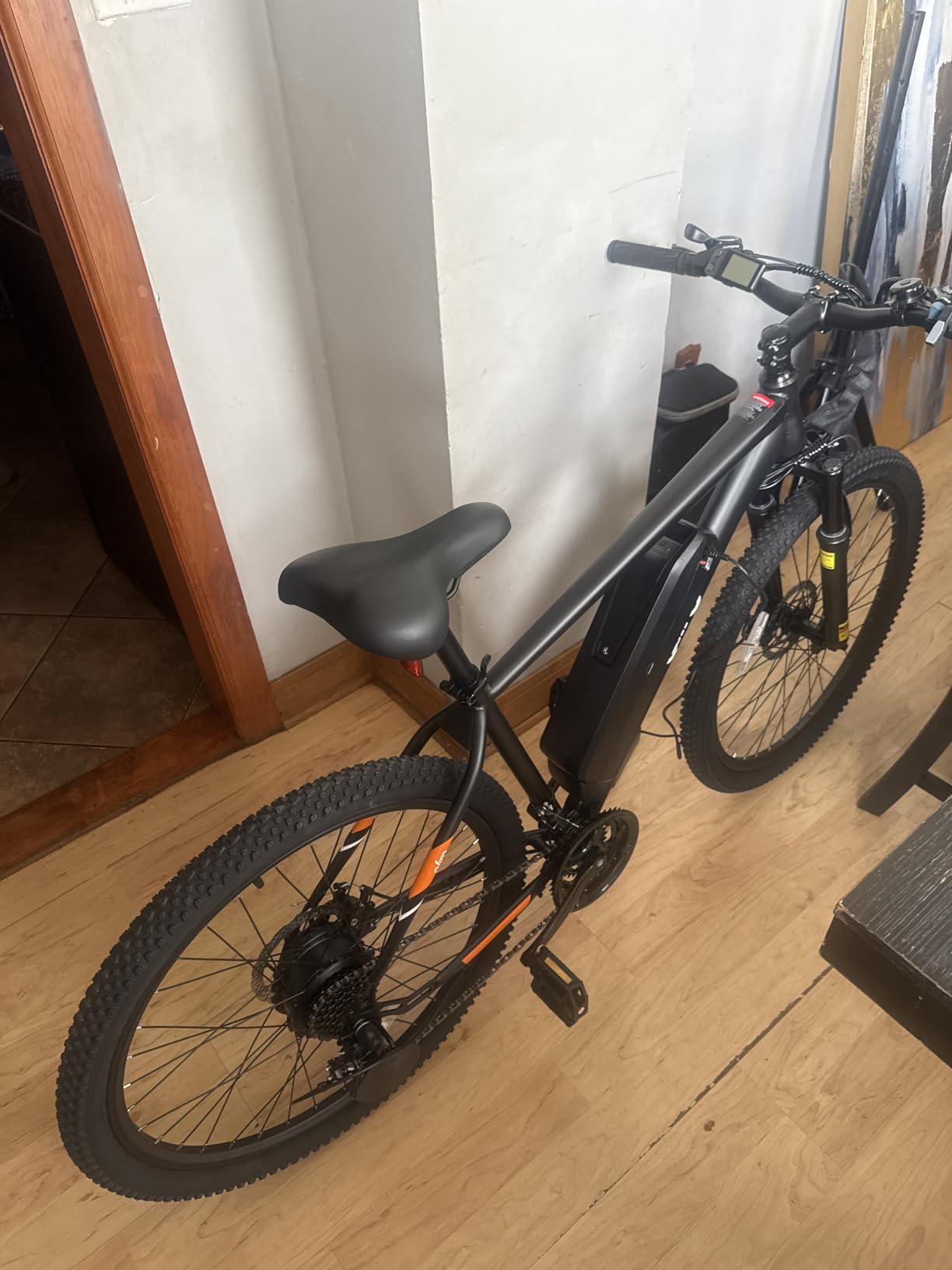 Qlife Racer Electric Bike for Adults - 21-Speed Mountain Lightweight Ebike with Peak 1000W Brushless Motor, 48V 375Wh Removable Battery, 26X2.1 Tire Step Over E-MTB, Up to 40 Miles Range customer photo 2