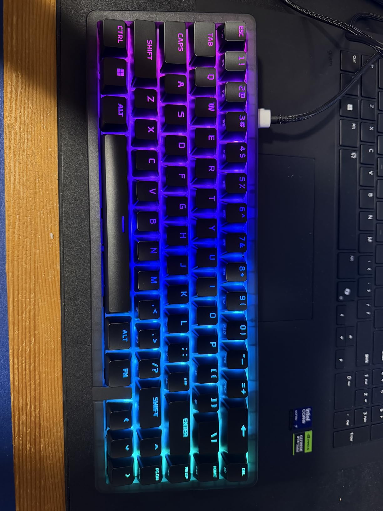 HyperX Origins 2 65 - Gaming Keyboard, PC, Swappable Housing, Hotswap Switches, High Profile, 65% Layout, 8k Polling, Adjustable Angle, Mechanical Switches customer photo 2