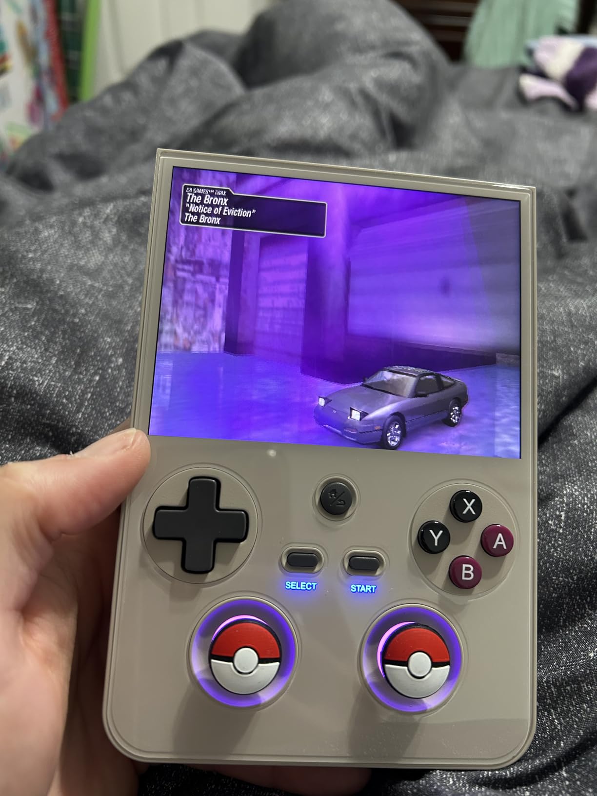 RG477V Dimensity 8300 Android14 System 4.7-inch Touch Handheld Game Console WiFi/Bluetooth Hall Joystick RGB Light 5500mah (RG477V Gray-NEW) customer photo 2