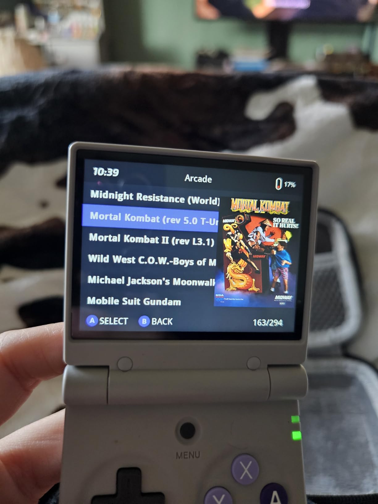 Miyoo Mini Flip Handheld Game Console 2.8-inch 750*560 IPS Screen 2500mAh Miyoo-mini Flip Clamshell Retro Games Consoles OnionOS-64GB Gray customer photo 1