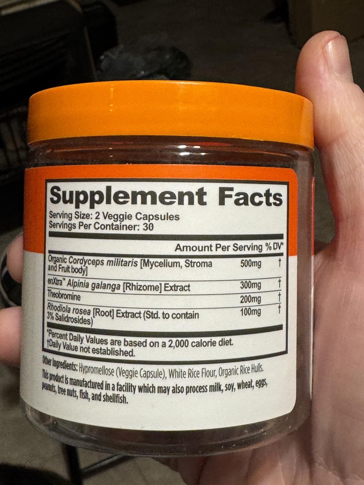 Genius Rise+Shine Nootropic Energy Formula, 60 Veggie Capsules | Caffeine-Free Nootropic Energy with EnXtra, Rhodiola Rosea, Cordyceps and Theobromine for Focus and Drive customer photo 1