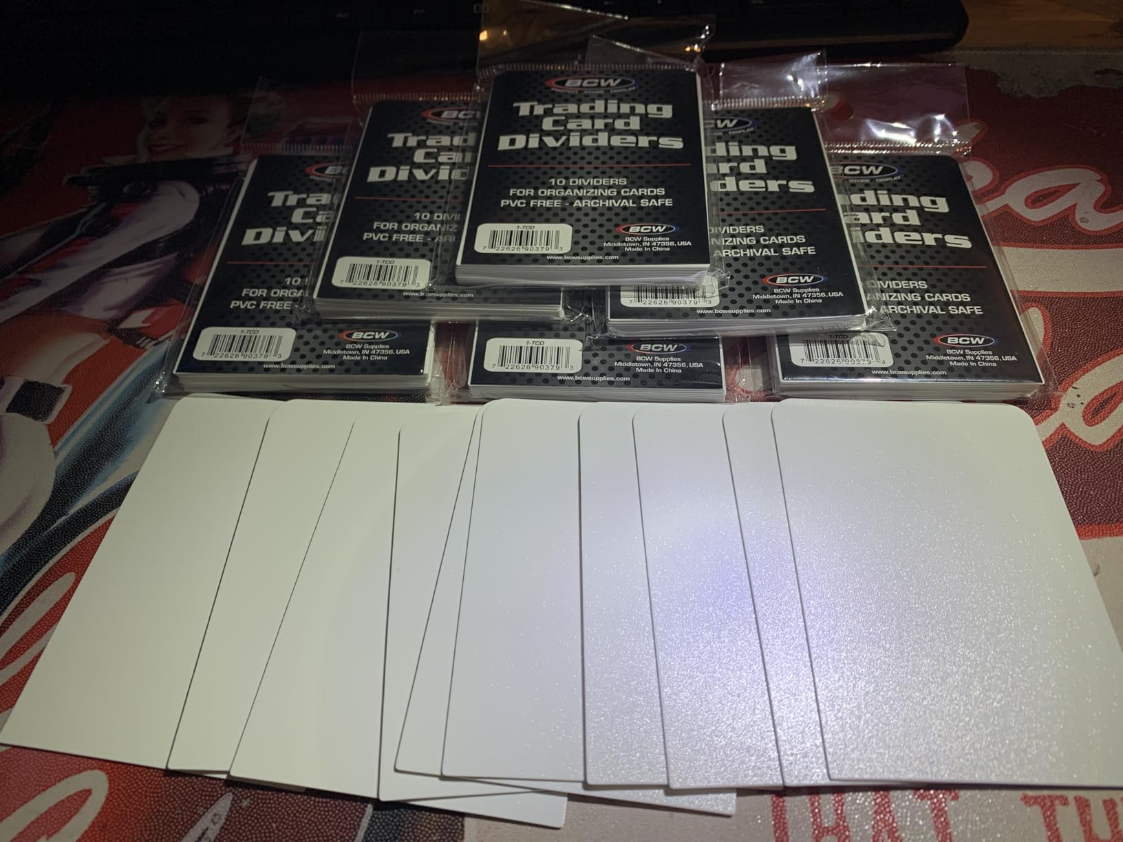 BCW Trading Card Dividers (100 Pack) | Archival Quality with Write-On Tabs | Fits 3200 & 5000 Super Monster Trading Card Storage Boxes customer photo 1