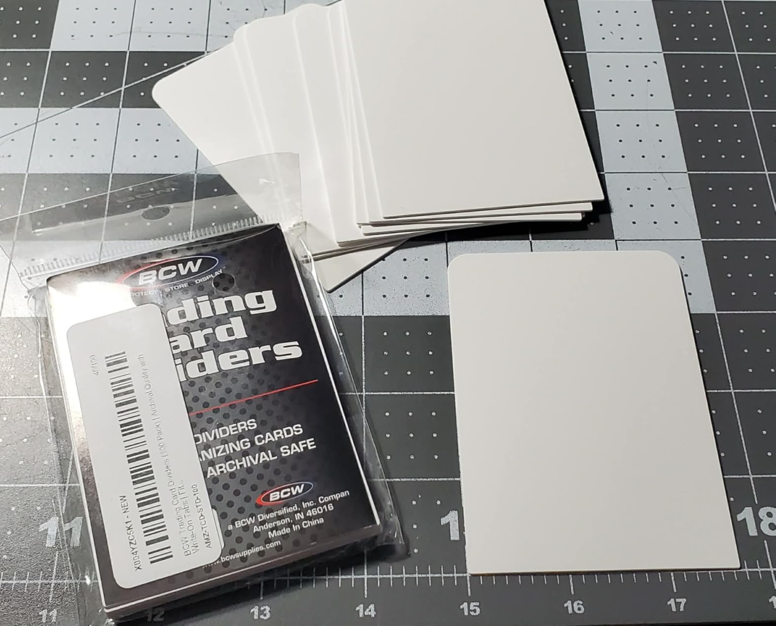BCW Trading Card Dividers (100 Pack) | Archival Quality with Write-On Tabs | Fits 3200 & 5000 Super Monster Trading Card Storage Boxes customer photo 2