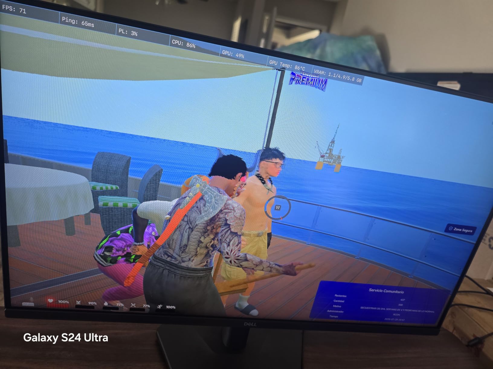 Dell 27 240Hz Gaming Monitor - SE2726HG - 27-inch FHD (1920x1080) 240Hz Display, in-Plane Switching (IPS) Technology, AMD FreeSync Premium, TÜV 3-Star, 2X HDMI, DisplayPort 1.4, Tilt customer photo 2