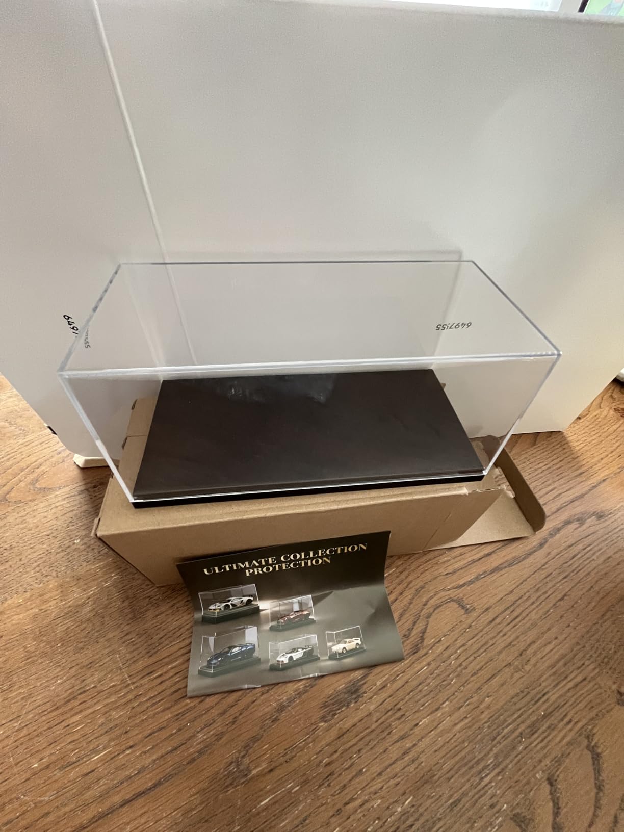 Model Car Display Case, 1:18 Scale Acrylic Display Box for Cars, Stackable Dustproof Storage Boxes for Collectibles, Figures and Memorabilia, 13.4 x 6.4 x 5.5 inch customer photo 2
