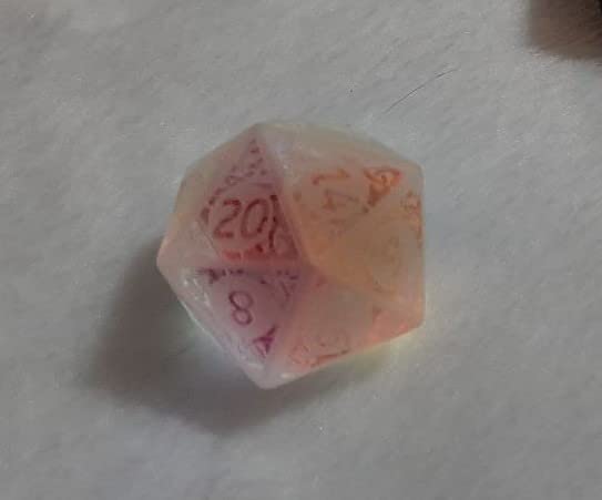 UDIXI Stone DND Dice Red Granite Gemstone Dice Set for D&D Tabletop Games | Natural Stone, Premium Gift Box, DM Gift, for Dungeons and Dragons Role Playing Games customer photo 2