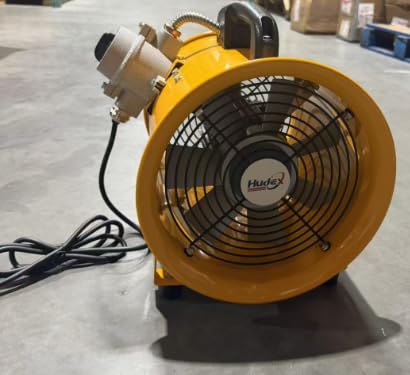 dreamdragon 12 Inch Explosion Proof Fan, 3450 RPM Industrial Ventilator with 550W Motor, 110V 60Hz, for Hazardous Locations, Paint Booths & Chemical Plants customer photo 2