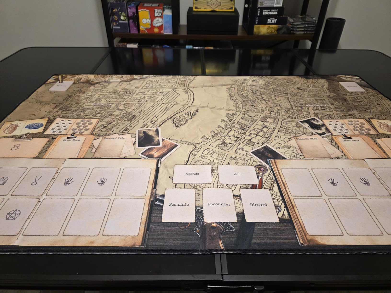 Warzone Studio Folding Table for Wargames (Brown, 6 x 4 ft) customer photo 1