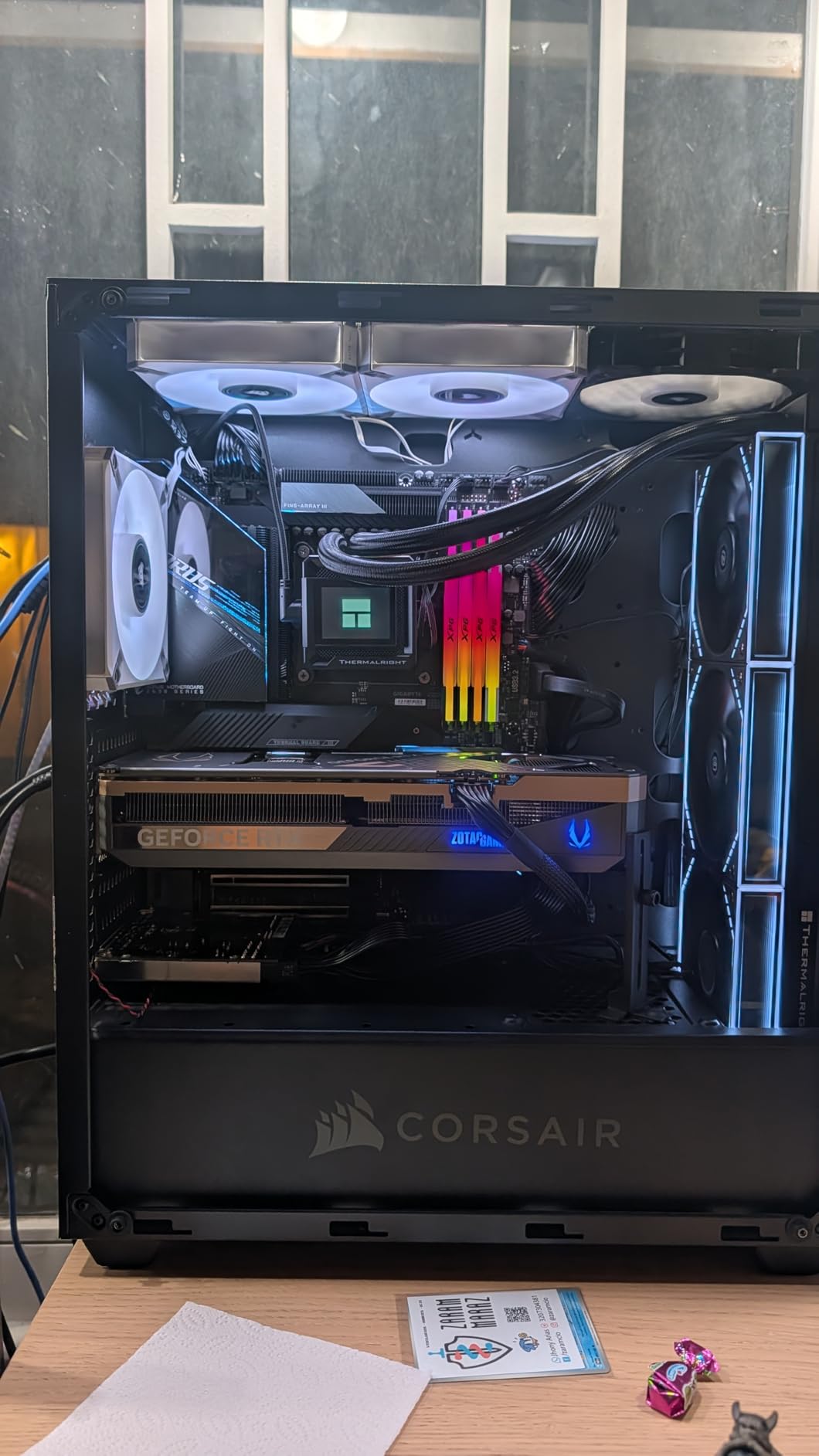 ZOTAC Gaming GeForce RTX 5080 Solid CORE OC DLSS 4 16GB GDDR7 256-bit 30 Gbps PCIE 5.0 Gaming Graphics Card customer photo 2