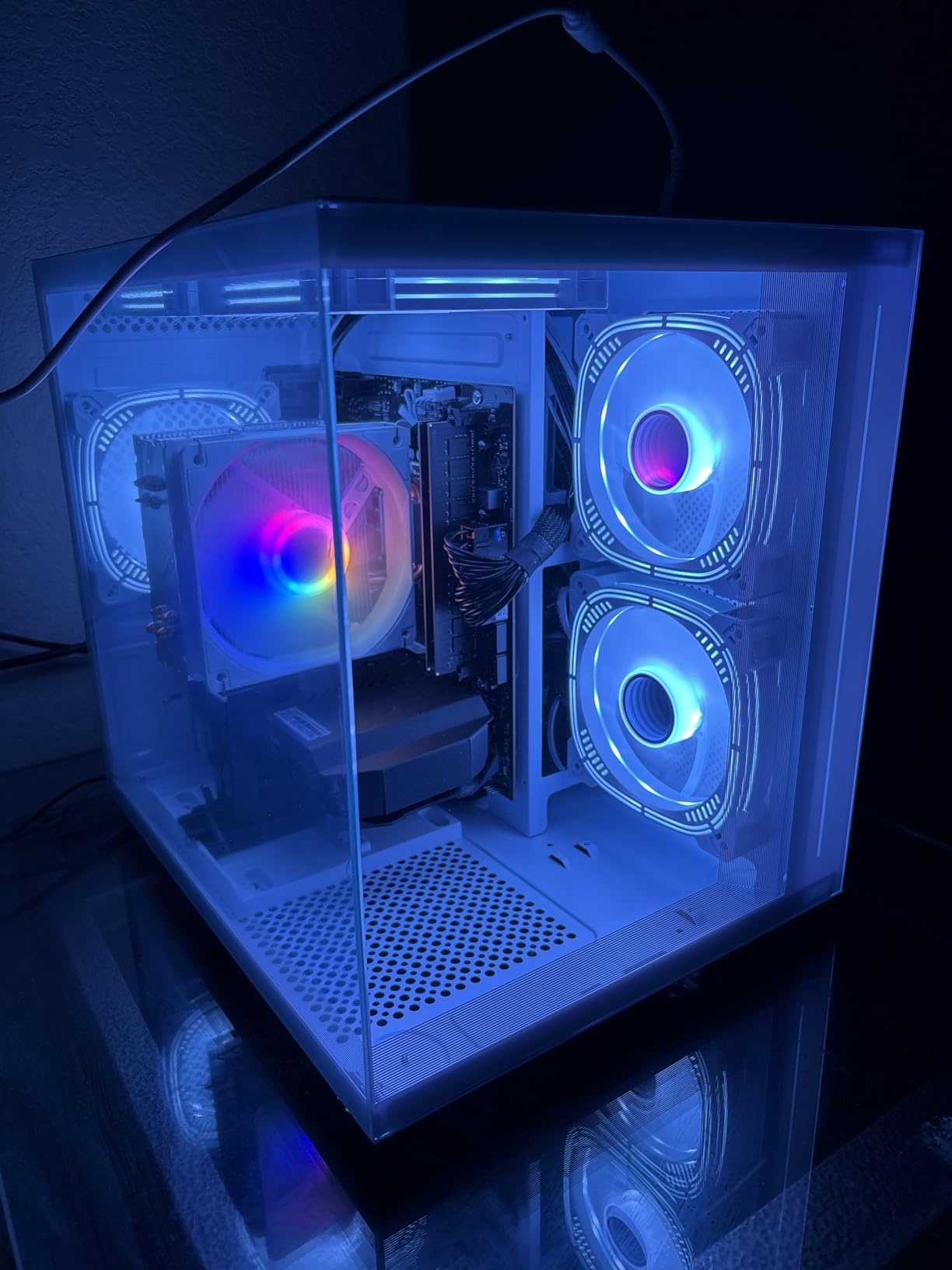 suevery Prebuilt Gaming PC, Core I9, RTX 5060TI 8G Desktop Computer | 14th Gen 14900HX (24Cores 32Threads Up to 5.8G), DDR5 16G RAM, NVMe 1TB SSD, Tower Gaming PC Bundle Home 4K Pro customer photo 1