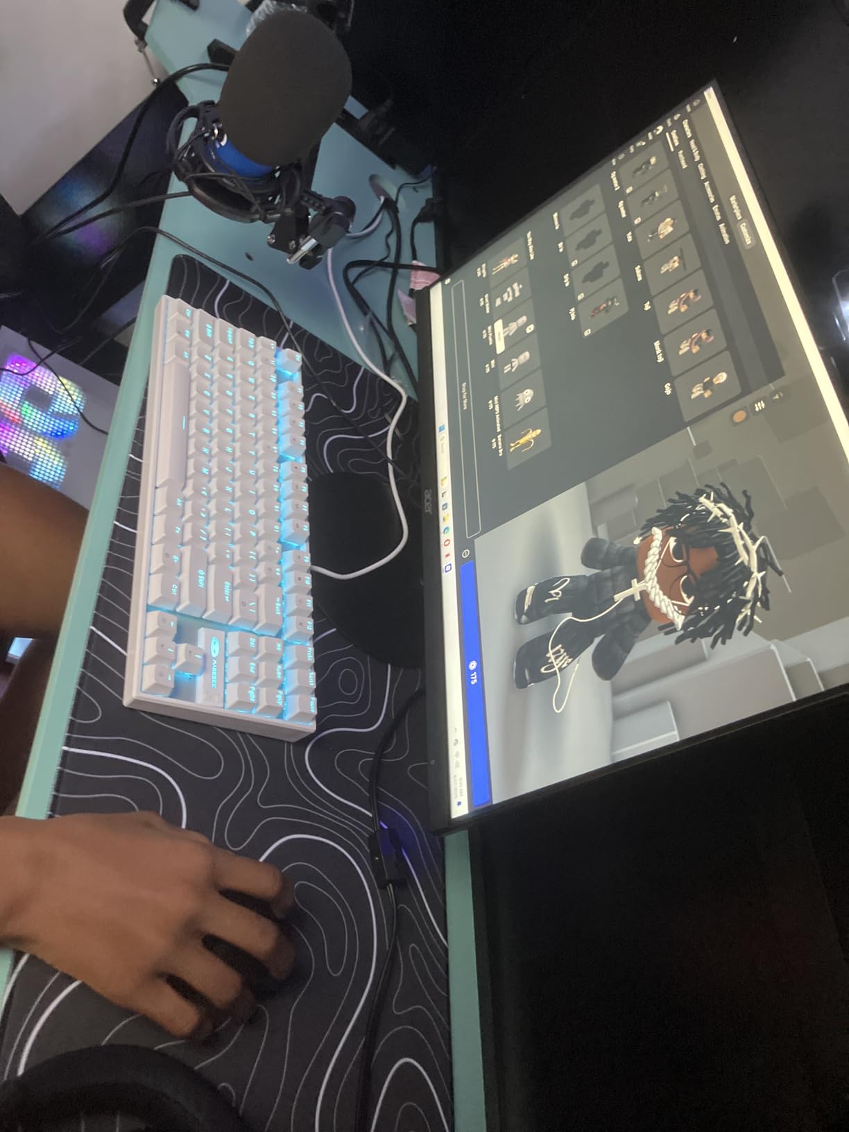 suevery Prebuilt Gaming PC, Core I9, RTX 5060TI 8G Desktop Computer | 14th Gen 14900HX (24Cores 32Threads Up to 5.8G), DDR5 16G RAM, NVMe 1TB SSD, Tower Gaming PC Bundle Home 4K Pro customer photo 2
