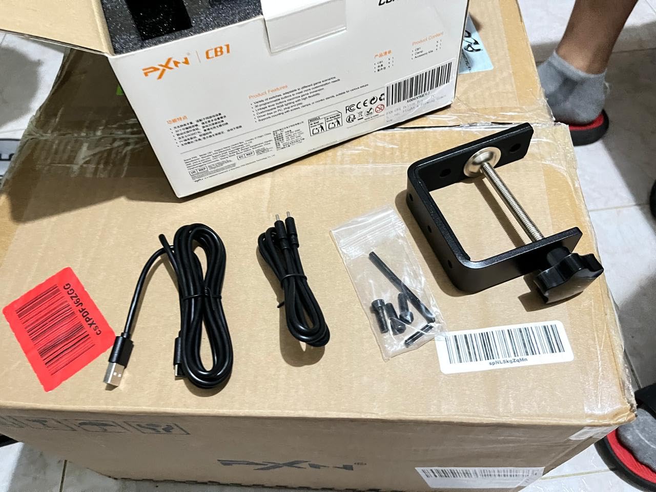 PXN VD6 Direct Drive Racing Wheel Bundle, 6Nm Force Feedback, for Windows | Servo Motor, 11 in Wheel with Quick Release, Hall Effect Pedals, Table Clamp, PC Tuning Software Support customer photo 2