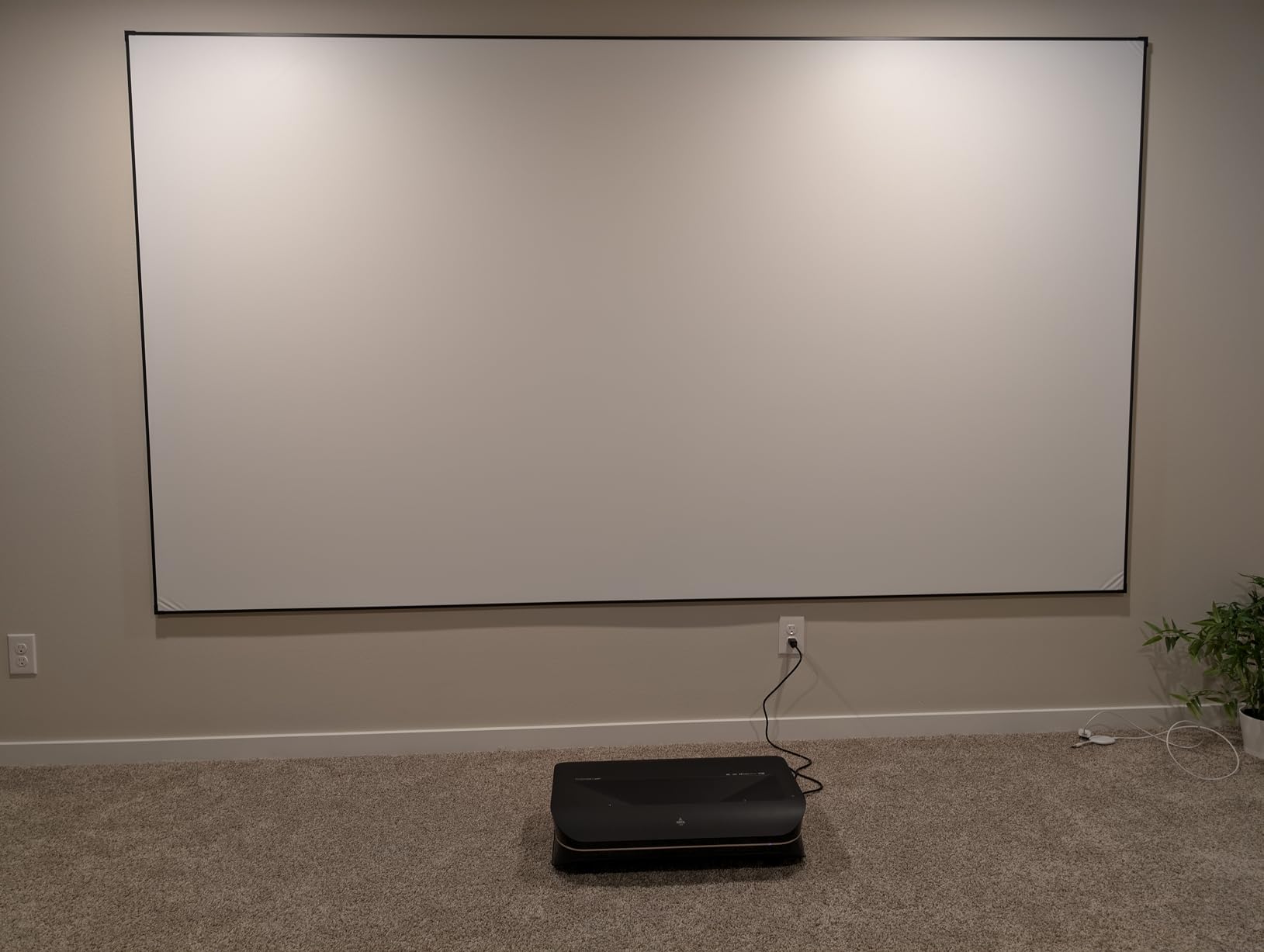 AWOL VISION Aetherion Max 4K Projector, Triple Laser UST Projector, 3300 ISO Lumens, Daytime Viewing, PixelLock 200