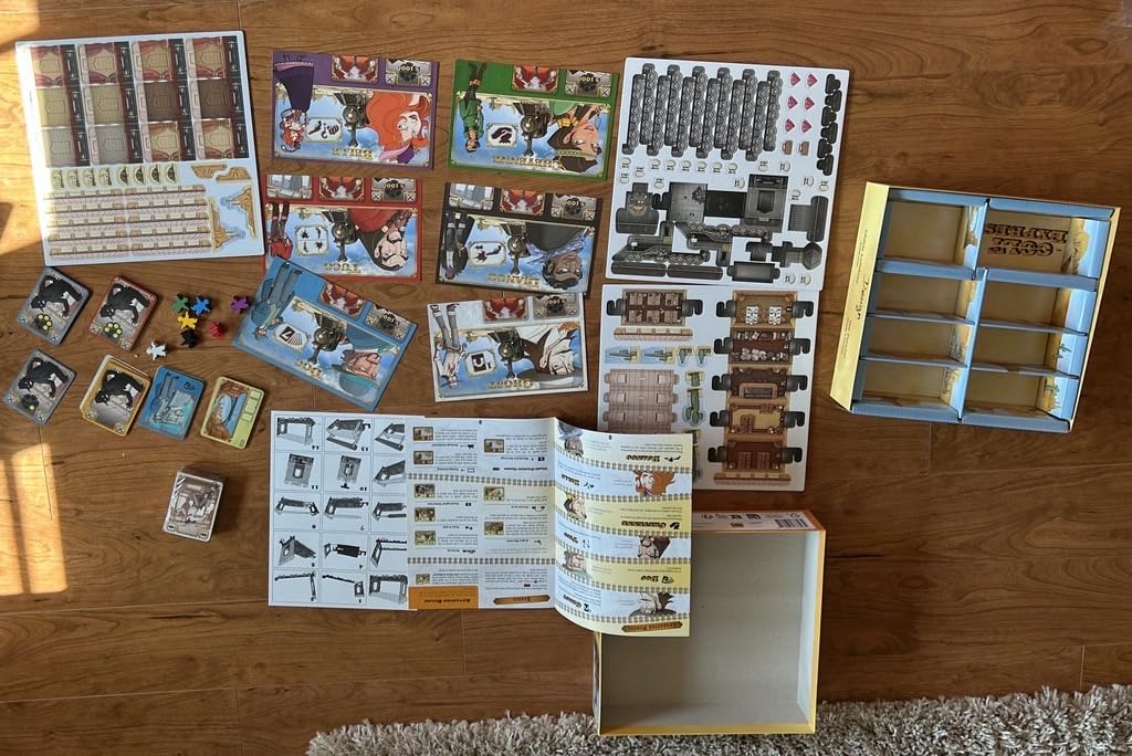 Colt Express Wild West Train Heist Board Game, 2-6 Players, Ages 10+ | Award-Winning Strategic Wild West train heist game customer photo 1