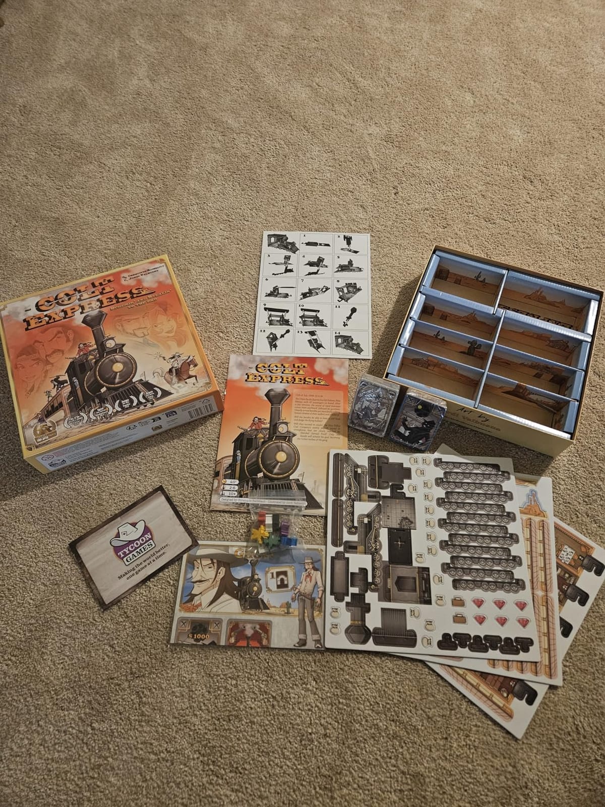 Colt Express Wild West Train Heist Board Game, 2-6 Players, Ages 10+ | Award-Winning Strategic Wild West train heist game customer photo 2