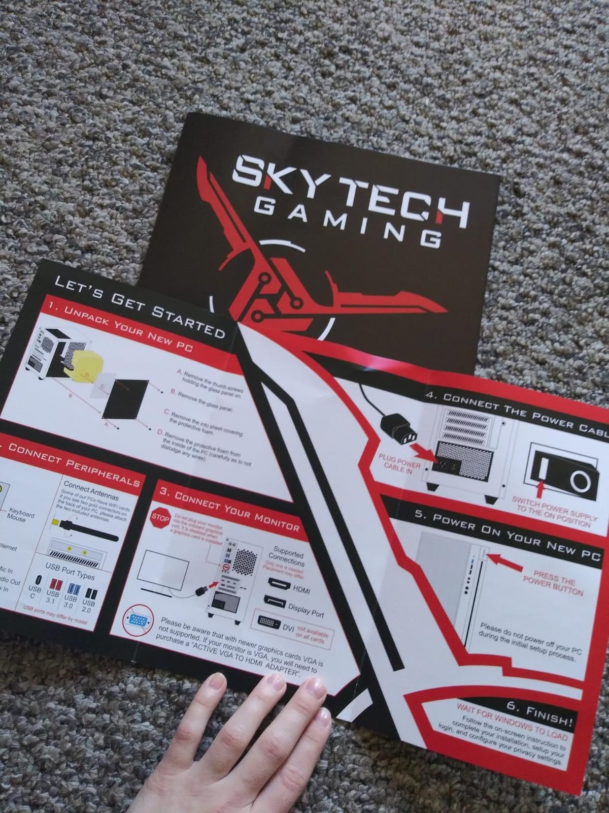 Skytech Gaming Azure 3 Gaming PC, Ryzen 7 7800X3D, RTX 5060 Ti 16GB, 16GB DDR5 RAM 6000, 1TB Gen4 NVMe M.2 SSD, Windows 11, 650W GOLD PSU, 360 ARGB AIO, Wi-Fi 5, Desktop customer photo 1