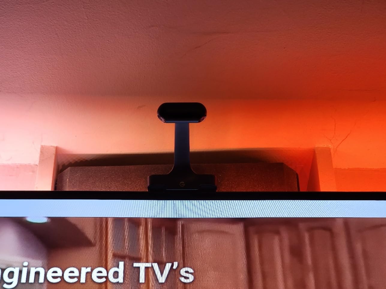 TV Backlight 3 with Dual 4MP Lens, TV Lights Sync to 55-65 Inch TVs | RGBWIC LED Strip Lights for Movie Night, Smart AI Color Filter, App & Voice Control, Compatible with Matter, 60LEDs/m, 11.8ft customer photo 2