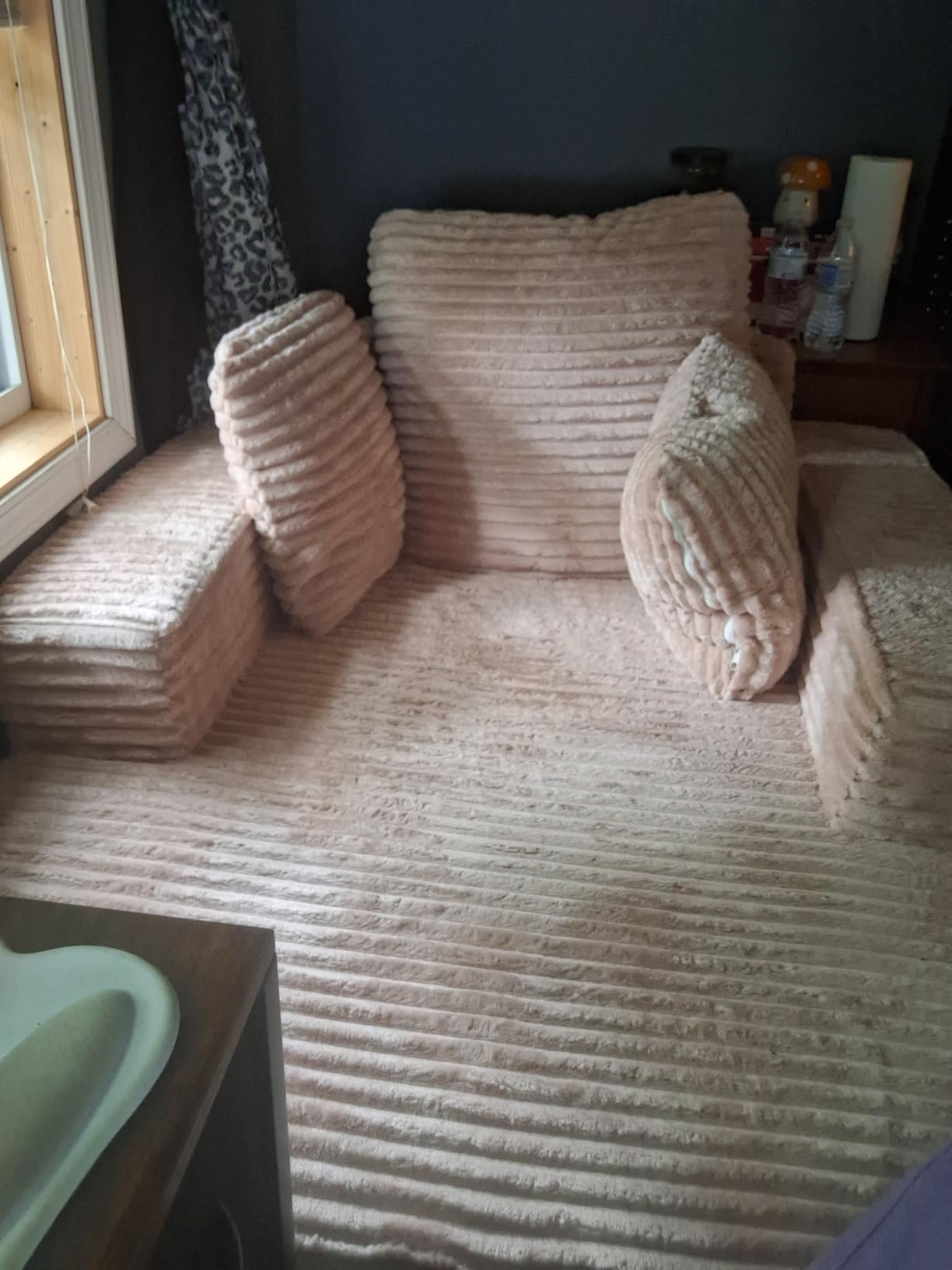 Boneless Couch Chaise Lounge Chair, 54