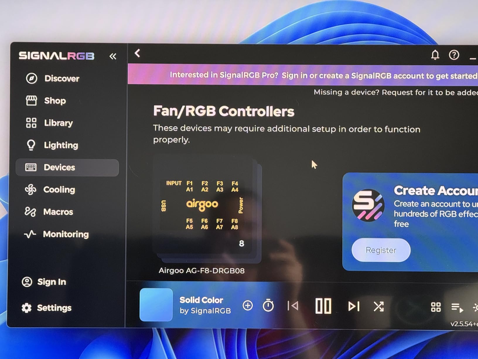 Airgoo 2-in-1 8-CH ARGB Controller & PWM Fan Hub Support SignalRGB OpenRGB customer photo 2