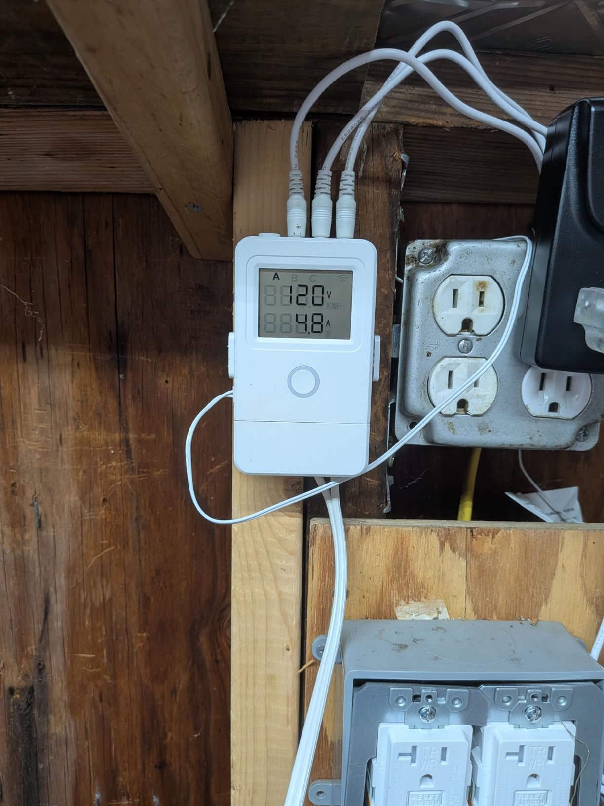 WiFi Home Energy Monitor with 3 80A CT Clamps, Circuit-Level Monitoring, Real-Time Electricity Usage Monitor, Smart Life/Tuya App, Voltage Current Power Tracking for Home, Solar, HVAC, Water Heater customer photo 2