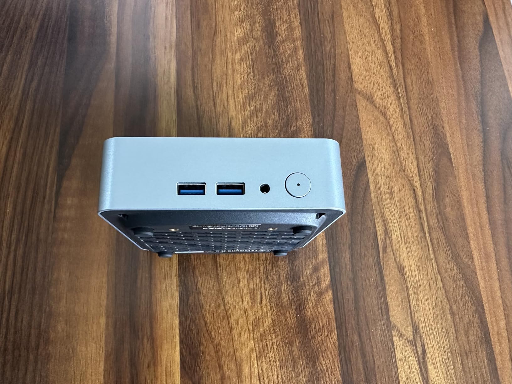 Getorli Mini PC AMD Ryzen 5 3500U (4C/8T, Max 3.7GHz) 16GB DDR4 RAM 512GB NVMe SSD | Micro Compact PC 4K HD Dual HDMI, WiFi 6, BT5.3, Home Office Gaming Streaming customer photo 1