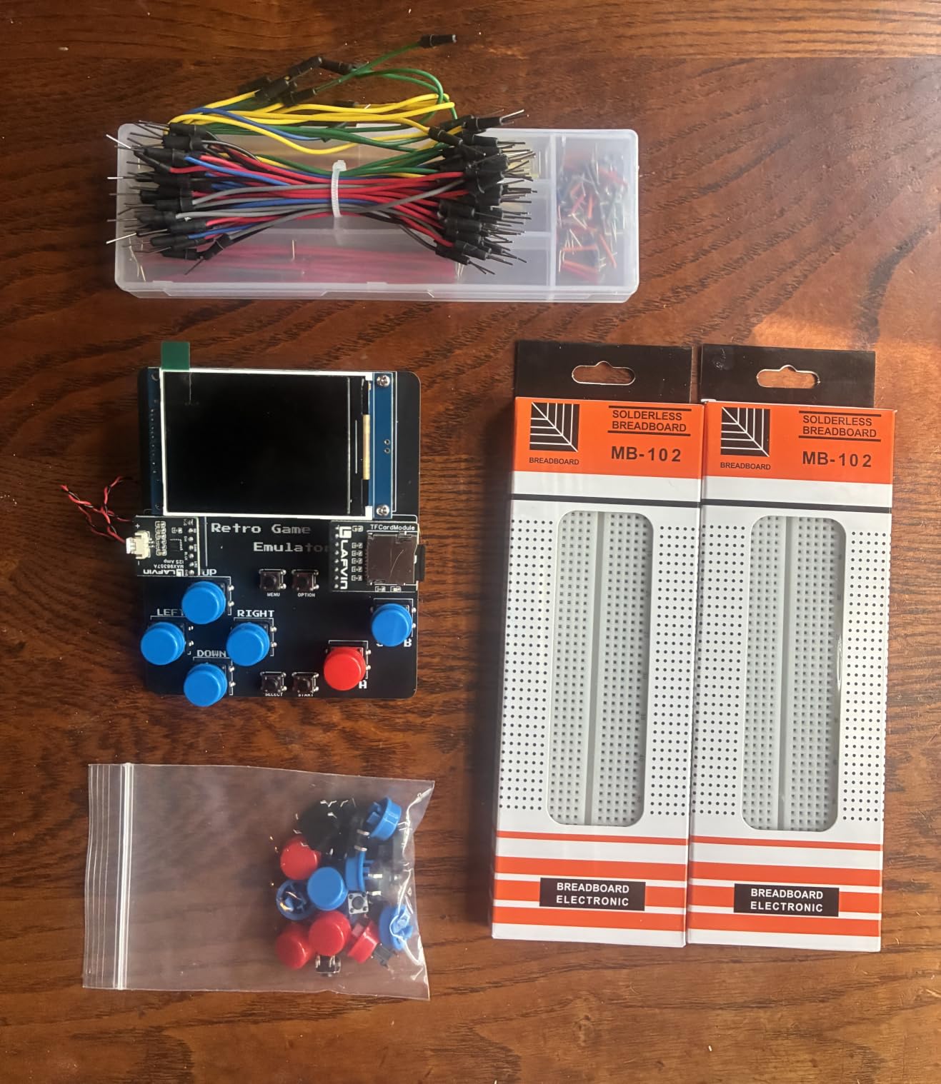 LAFVIN ESP32-S3 Retro Game Console Kit, 2.4