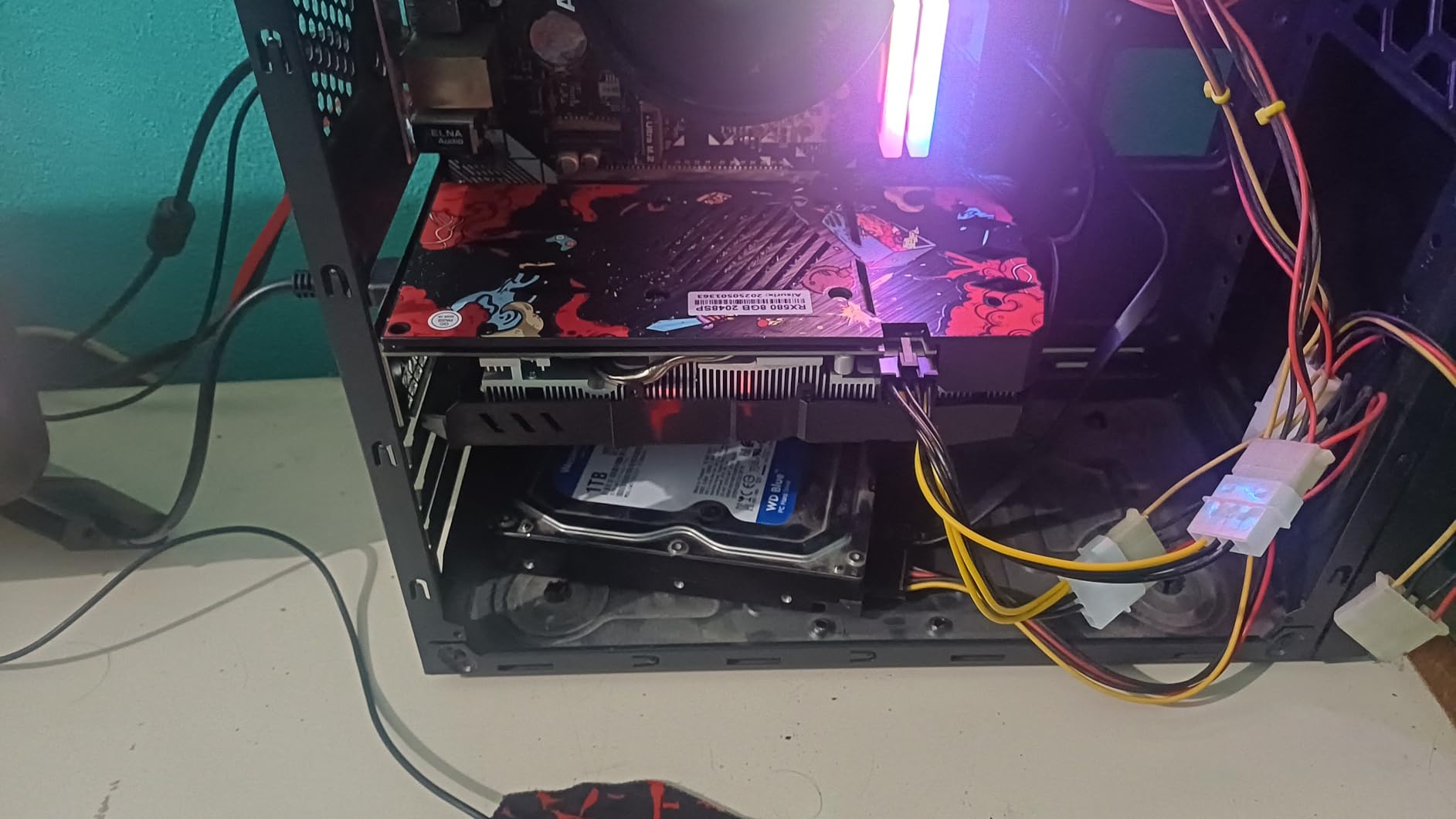 Kelinx RX 590 8GB Graphics Card, 2048SP GDDR5 256Bit Gaming GPU, 8GB Video Card with Dual Fans, 4K HD Ready, HDMI/DP Output, PCIe 3.0 for PC Desktop Gaming Rig customer photo 2