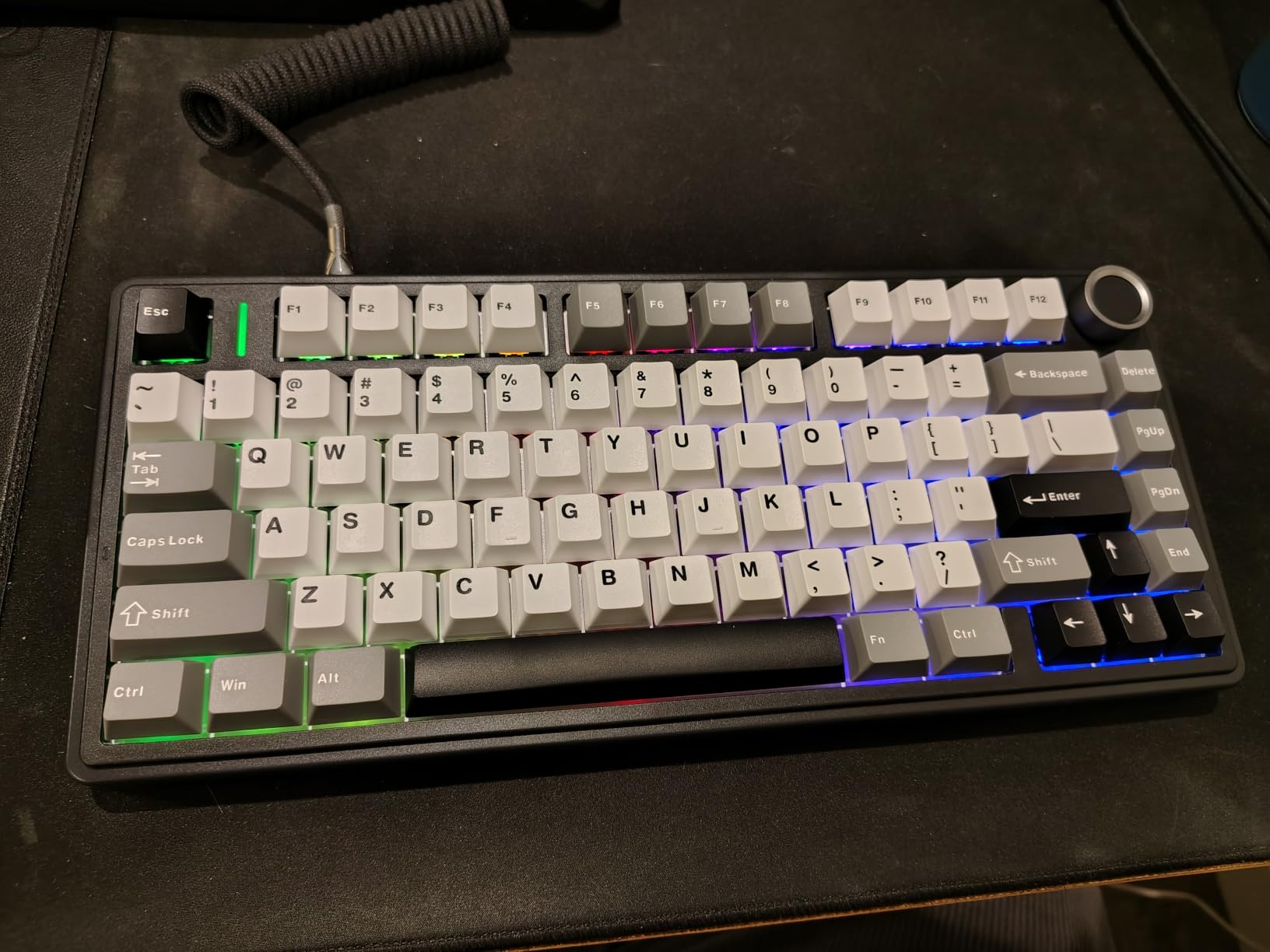 Aula F75 HE Wireless Gaming Keyboard Hall Effect Magnetic Switch Keyboard | 75% Gaming Keyboard with Rapid Trigger, 8K Polling, 0.01mm RT Adjustable Actuation, RGB Backlit, Hot-Swap Keyboard for Gamer customer photo 1