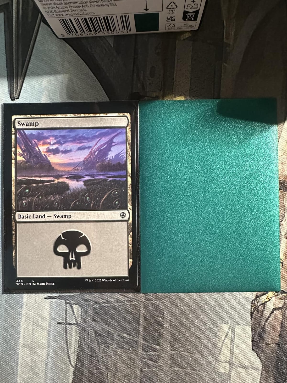 Dragon Shield | Matte Dual Standard Size Card Sleeves | 100ct - Smooth & Tough Premium TCG Sleeves - Compatible with Pokemon, One Piece, and Magic: The Gathering | Black & Gold customer photo 1