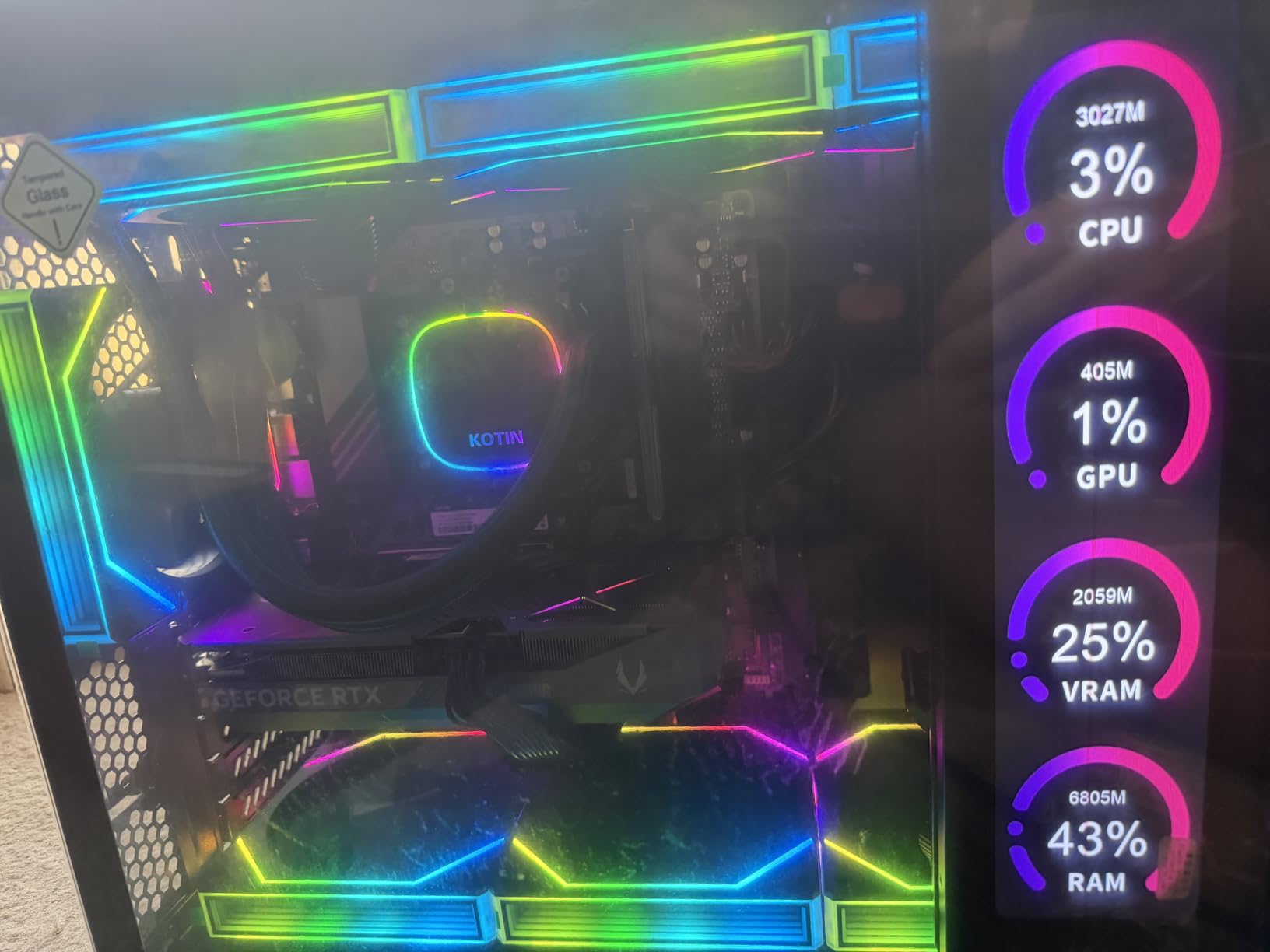 KOTIN Prebuilt Gaming PC Ryzen 7 9700X 16GB DDR5 RTX 5060 Ti 8GB 1TB SSD customer photo 2
