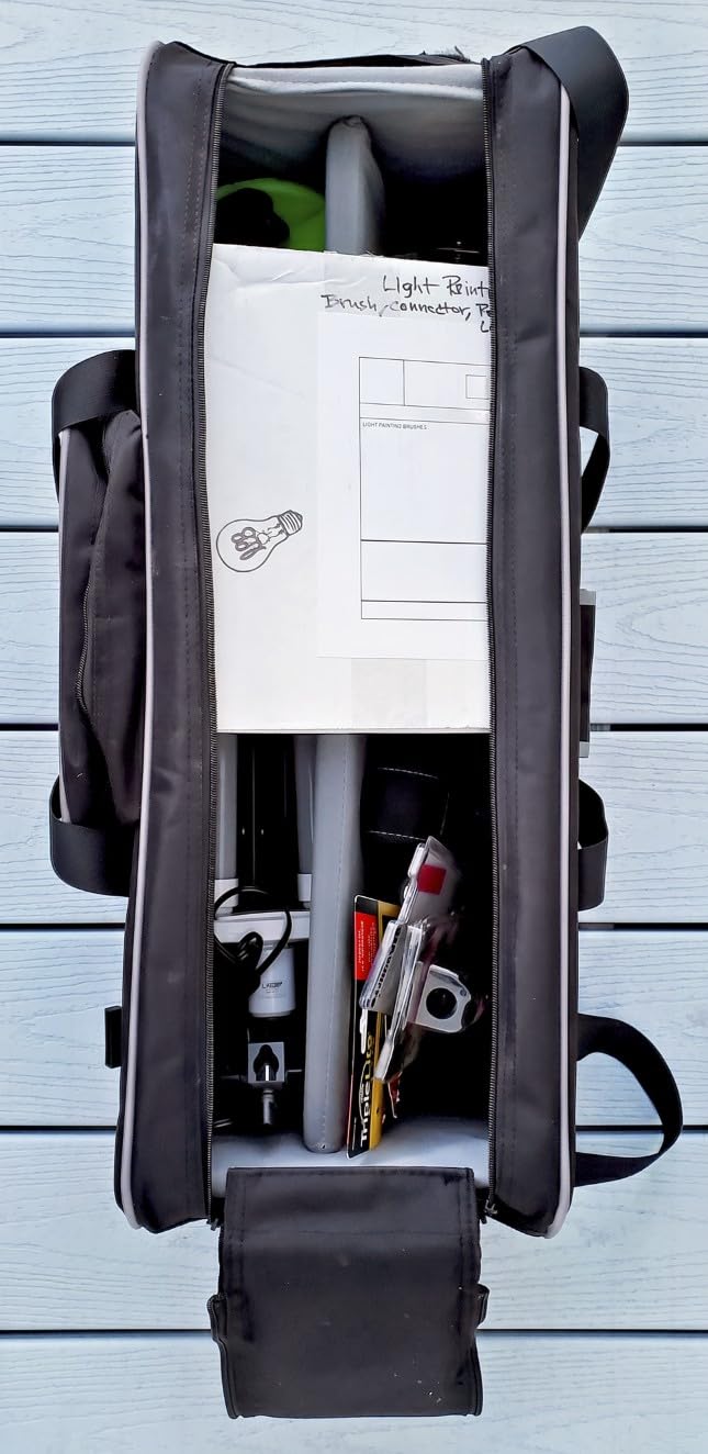 Godox CB-06 Rolling Hard Carrying Case with UB-008 Umbrella Kit | Padded Studio Gear Case with Wheels and Dividers, Includes Umbrella for Flash Photography customer photo 1