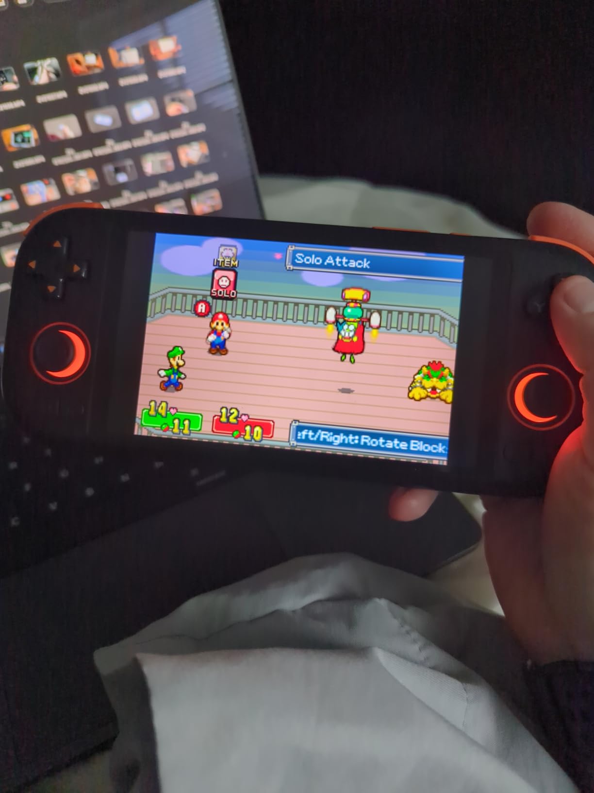 MANGMI AIR X Android Handheld Game Console, 5.5