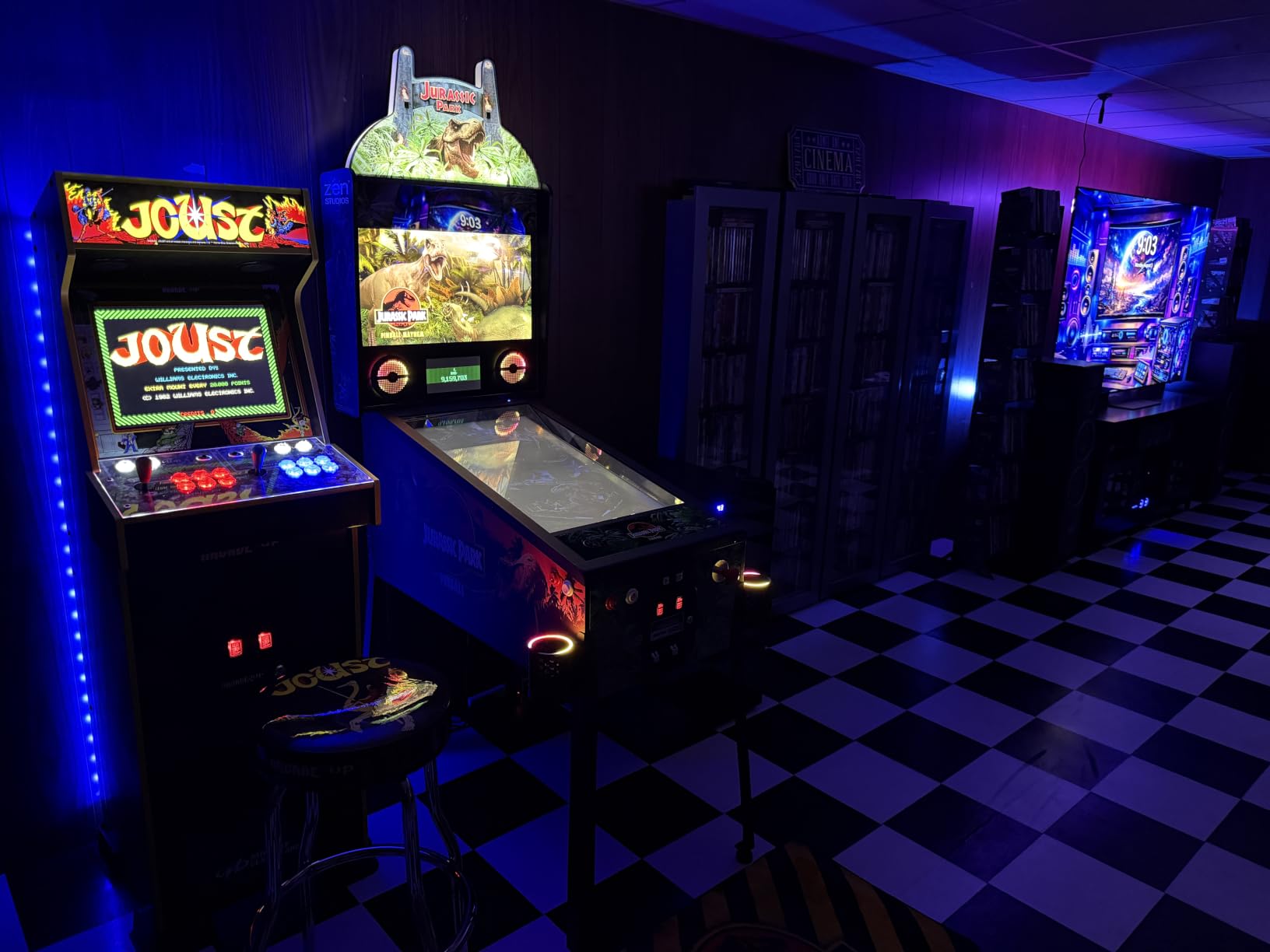 ARCADE1UP Rampage/Joust Deluxe Arcade Machine, 14 Midway Games | Wi-Fi Leaderboards, Light-Up Marquee & Redesigned Cabinet customer photo 1