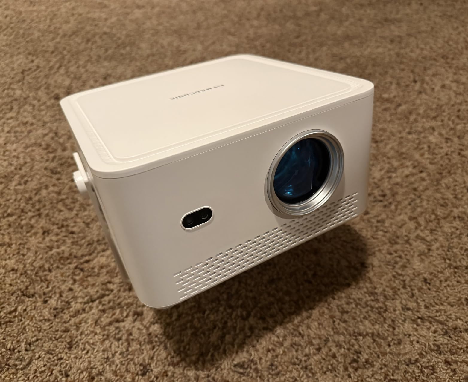 Magcubic Smart Projector with Wifi 6 and Bluetooth 5.4, Native 1080P Portable Projector 4K & 8K Support, 600 ANSI, Auto Focus & Obstacle Avoidance, Mini Proyector for Outdoor Movie Home HY350Max customer photo 2