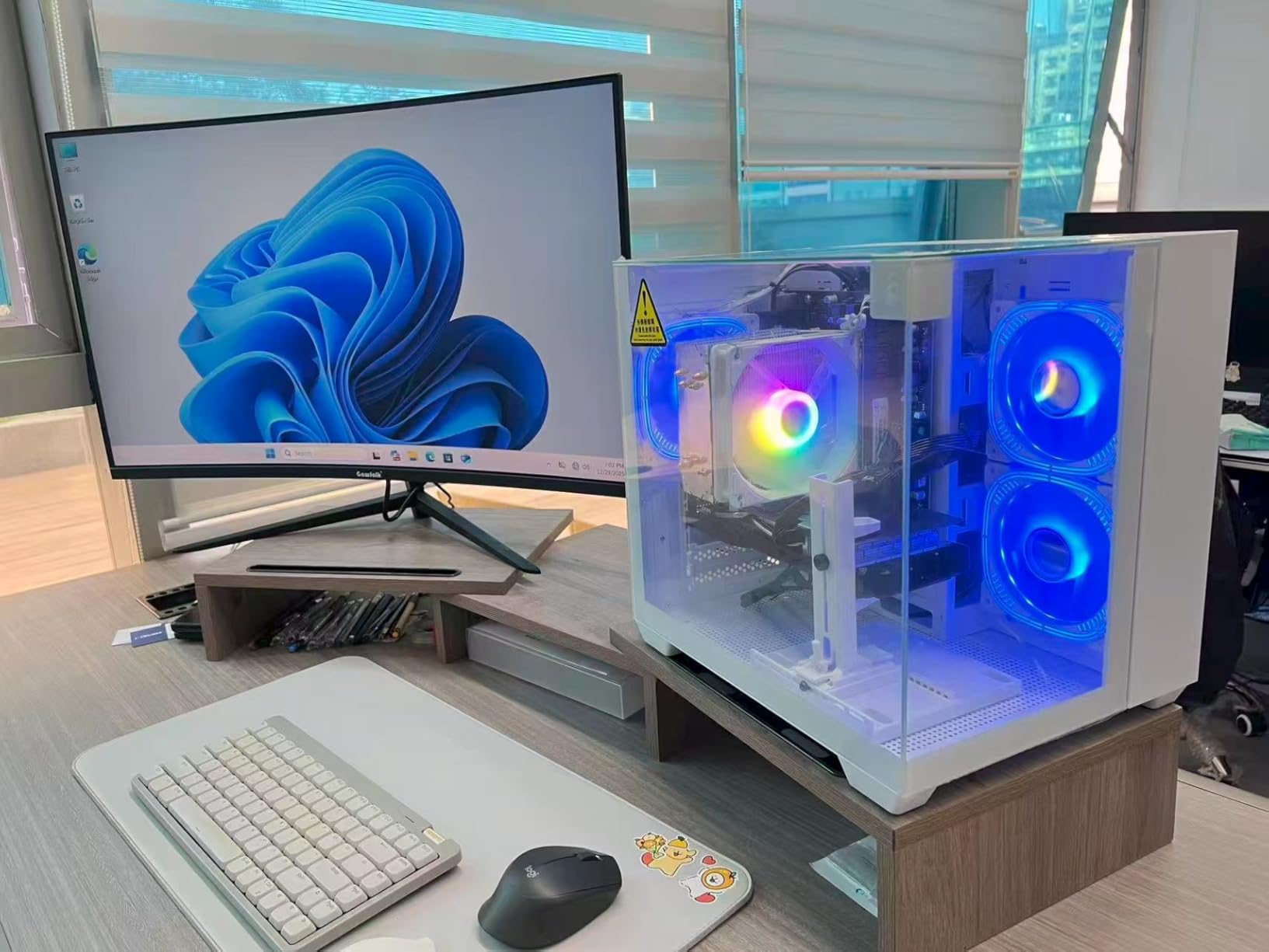 Gaming PC Desktop Computer, GeForce RTX 3050 8GB GDDR6, Ryzen 7 4700LE | 16GB DDR4 RAM, 512GB NVMe SSD, WiFi 6 Prebuilt Tower for Gaming, Streaming, Content Creation, Home Office & Students customer photo 2