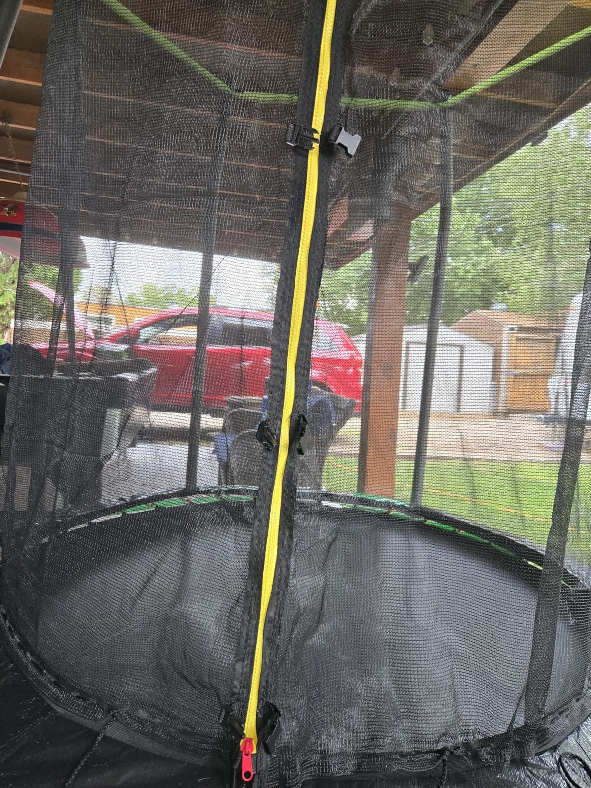 AOTOB 12 FT/14 FT Rectangle Trampoline with Net | Perfect Outdoor Rectangular Trampolines for Kids - Gymnastics Style Trampoline with Enclosure & Ladder, Max Load 440 lbs customer photo 1