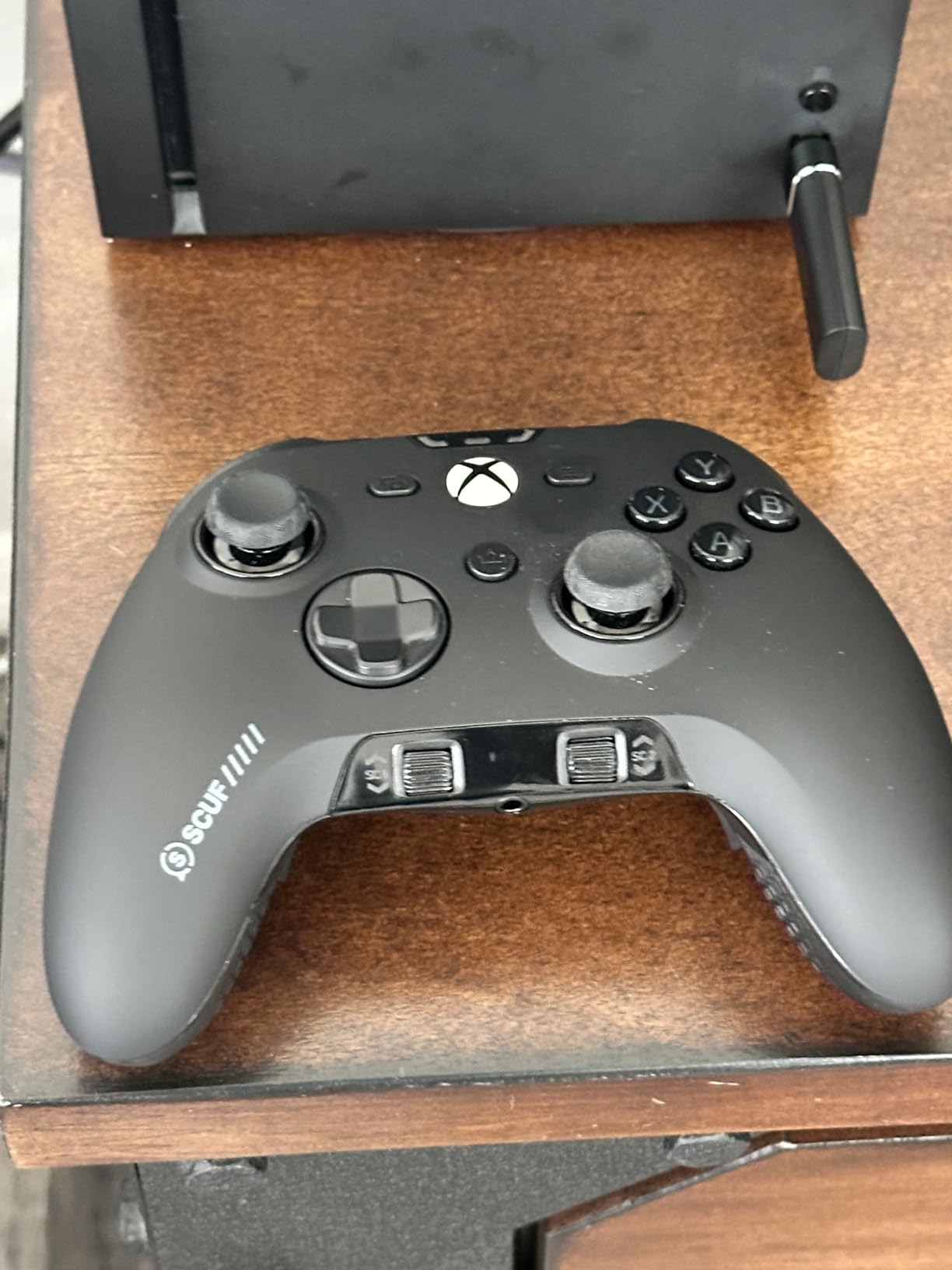 SCUF VALOR PRO Wireless Performance Xbox Controller - Customizable Back Paddles, Instant Triggers, Anti-Drift TMR Thumbsticks, Audio Controls, Xbox Series X|S, Xbox One, Windows PC - Smoke customer photo 1