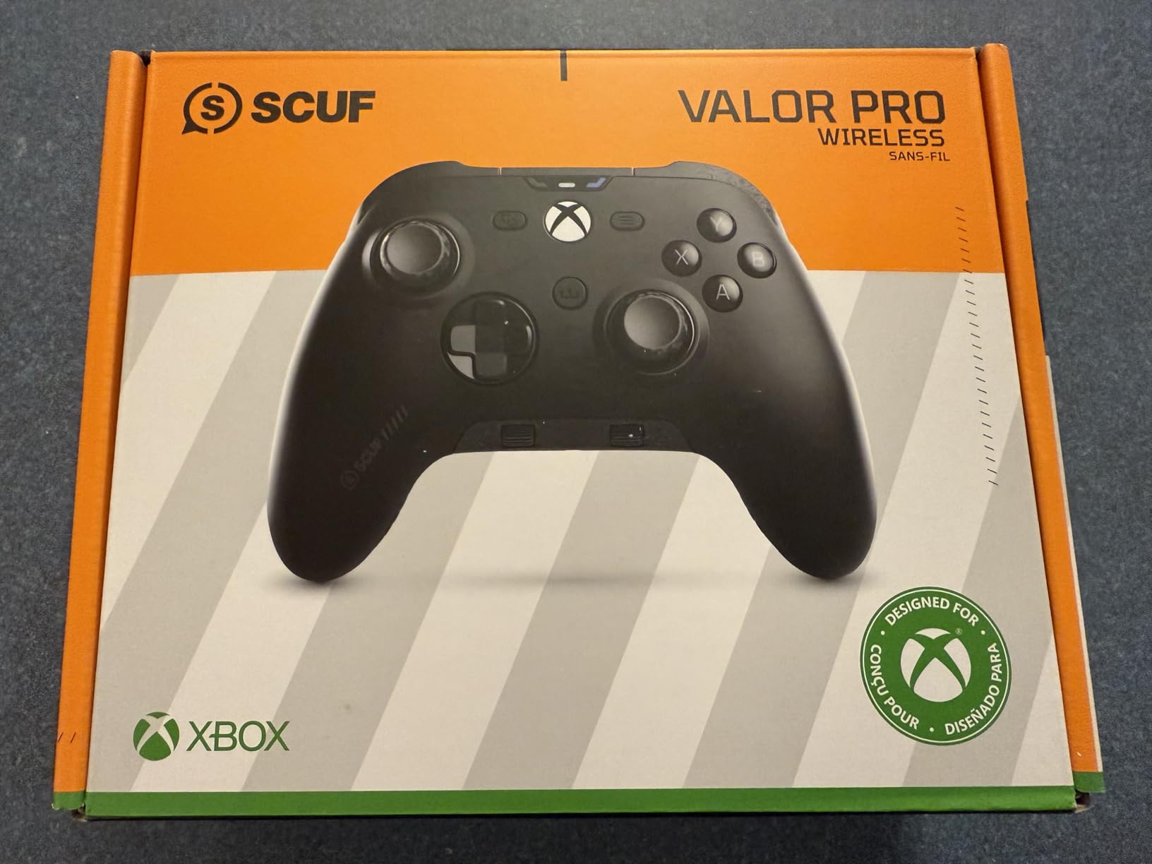 SCUF VALOR PRO Wireless Performance Xbox Controller - Customizable Back Paddles, Instant Triggers, Anti-Drift TMR Thumbsticks, Audio Controls, Xbox Series X|S, Xbox One, Windows PC - Smoke customer photo 2
