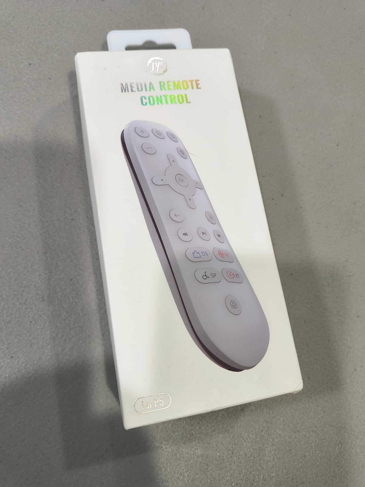 Media Remote Control Compatible with PlayStation 5 | Gaming Remote for PS5,TV Power/Volume Controls,Dedicated Streaming Buttons customer photo 1