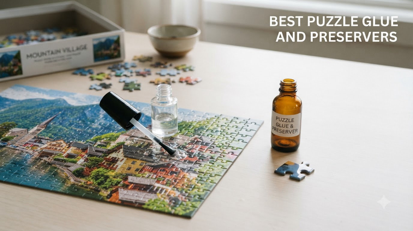 best puzzle glue and preservers