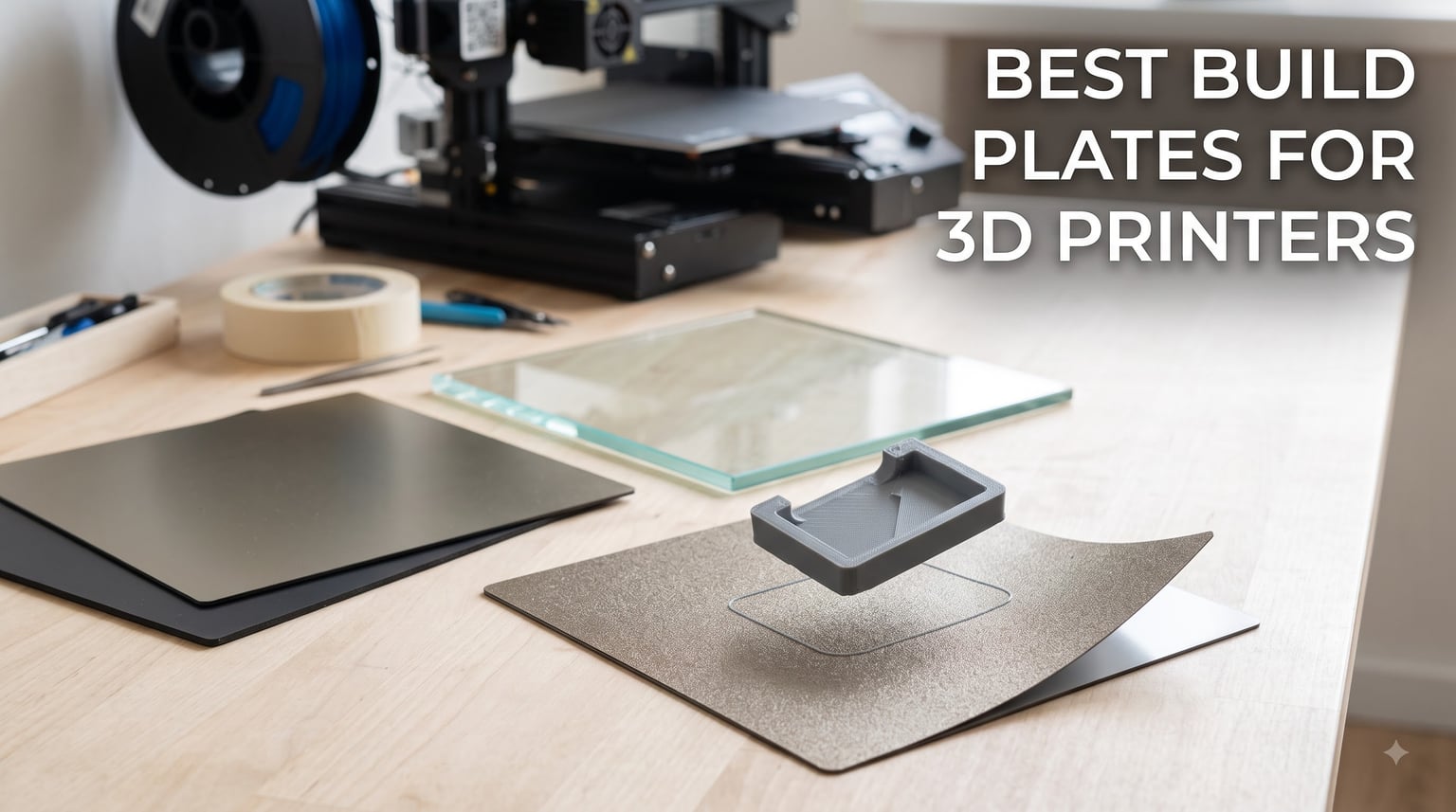 best build plates for 3D printers