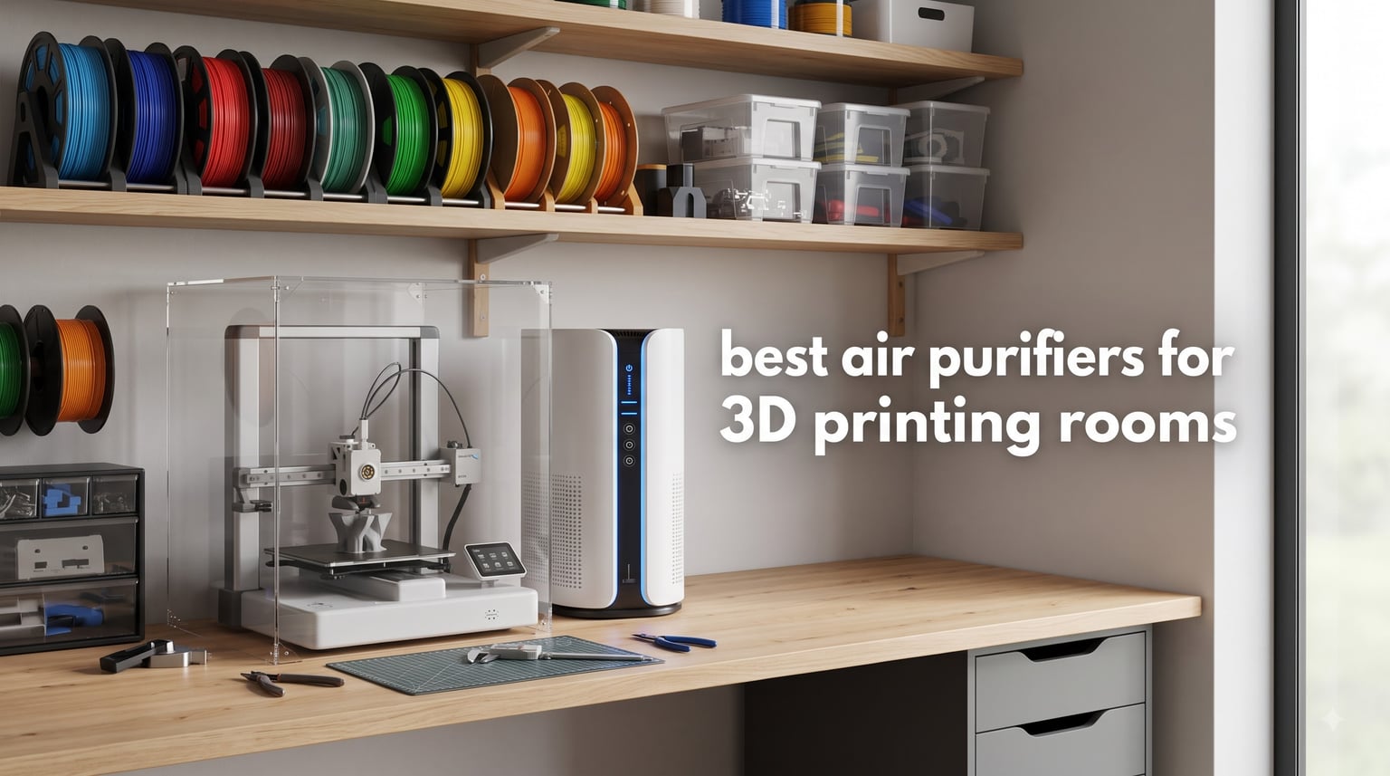 best air purifiers for 3D printing rooms