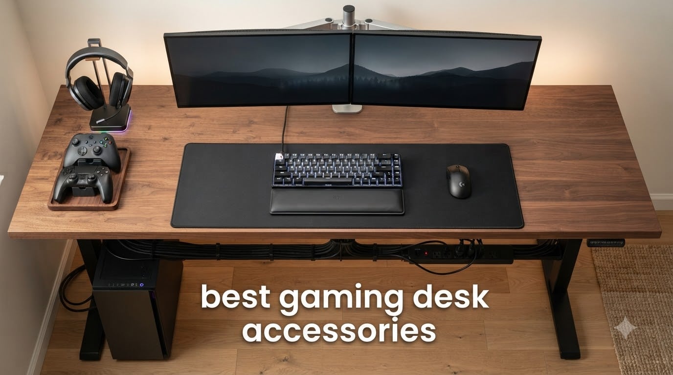 best gaming desk accessories