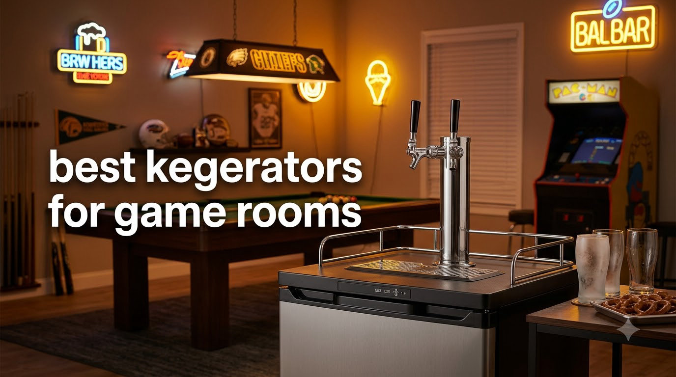 best kegerators for game rooms
