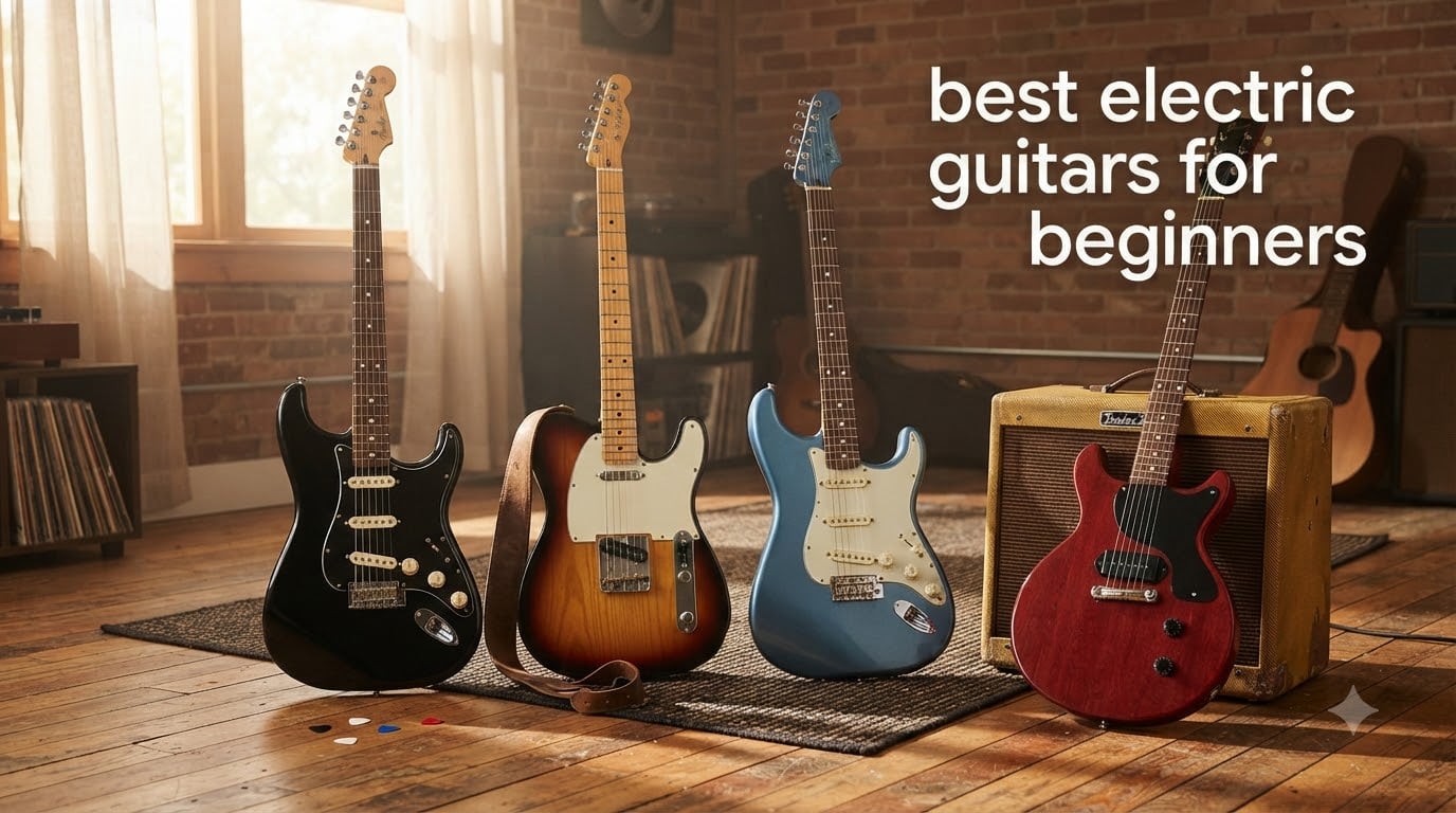 best electric guitars for beginners