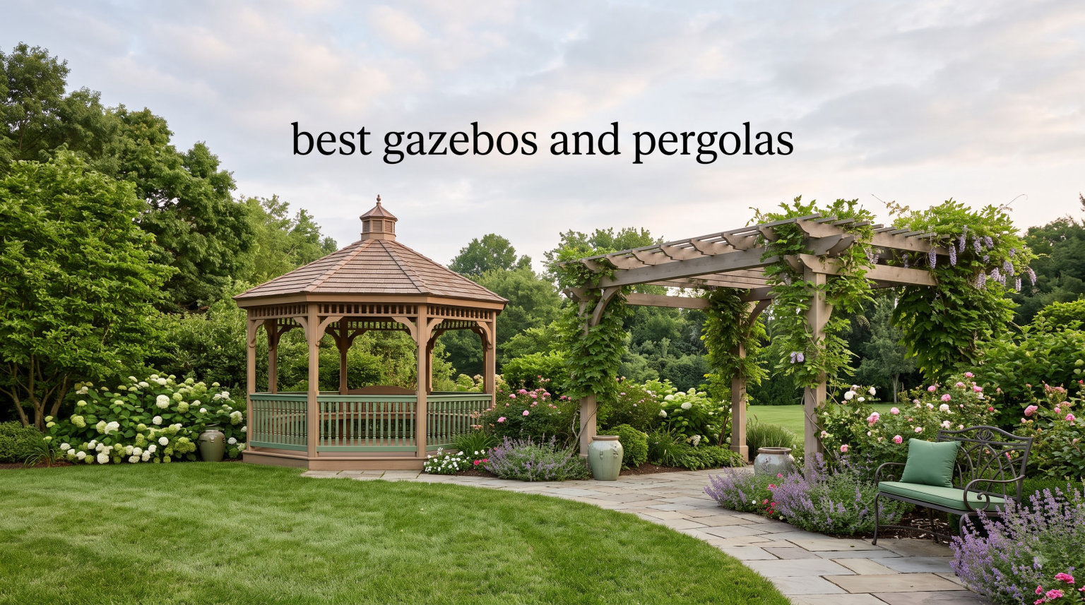 best gazebos and pergolas