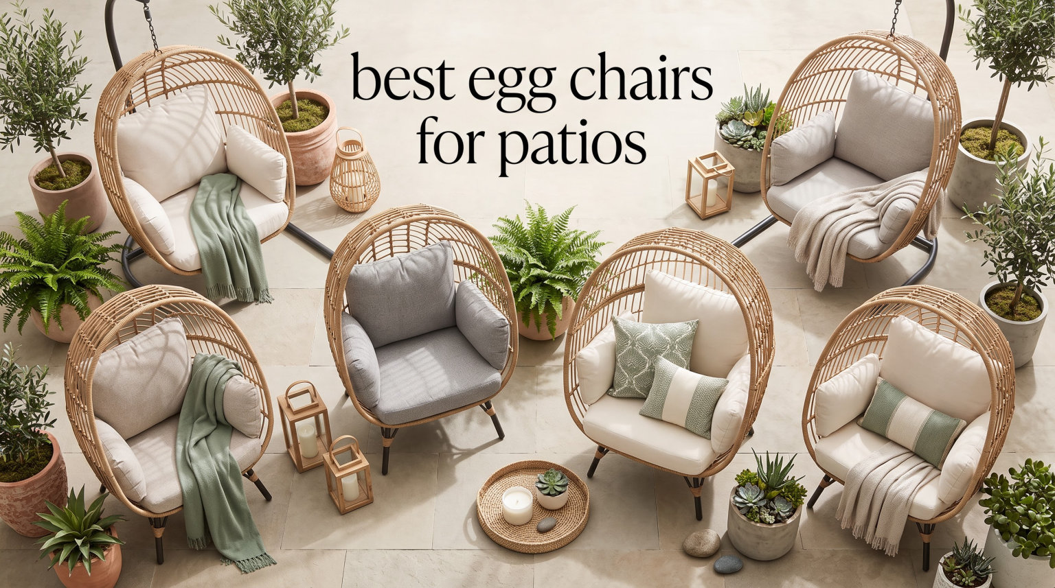 best egg chairs for patios