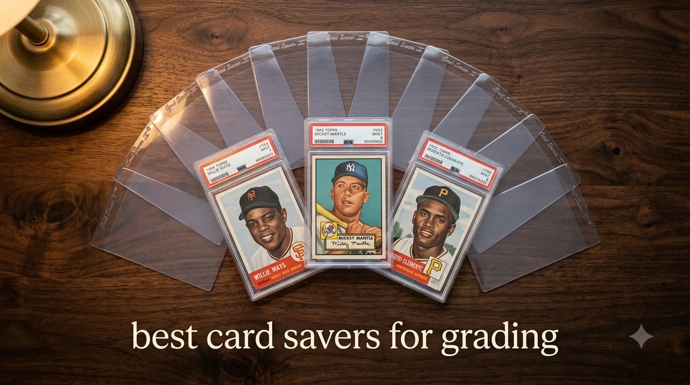 best card savers for grading